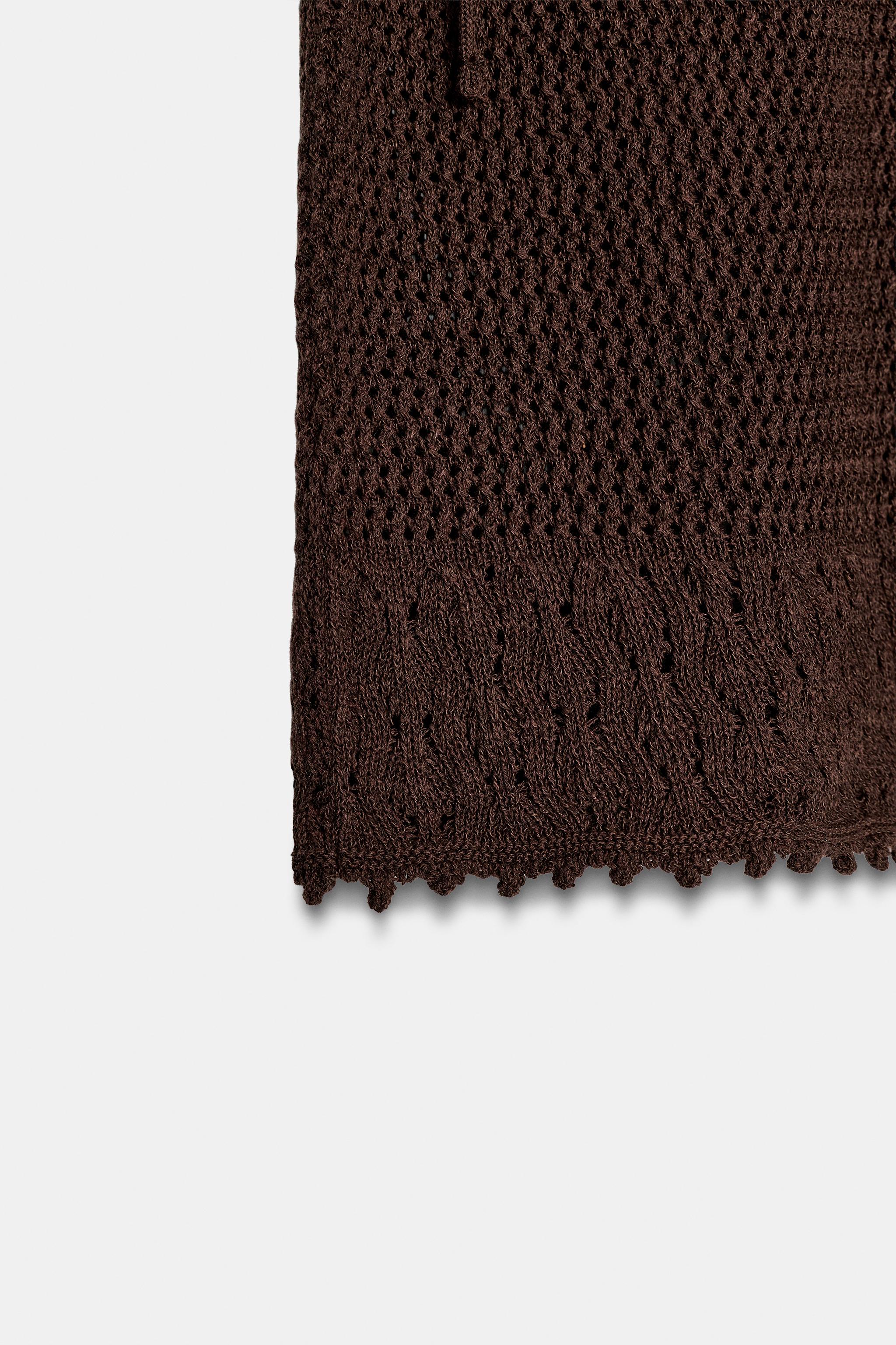 MINI JUPE EN MAILLE